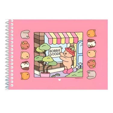 Imagem de Livrinho Para Colorir Bobbie Goods Capa Dura Diversão Pintura Rosa