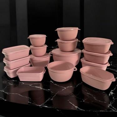 Imagem de Kit Potes Herméticos 15 Peças para Armazenamento de Alimentos Ultra Resistentes Uso em...