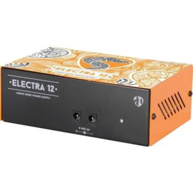 Imagem de Fonte para Pedais de Efeito Electra 12 para Até 12 Pedais 9VDC 2000MA Automática 100-240VAC Preto Hayonik