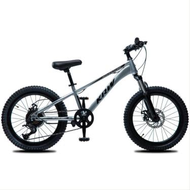 Imagem de Bicicleta KRW Aro 20 Câmbio 7 velocidades MTB Freio a Disco L20-Unissex