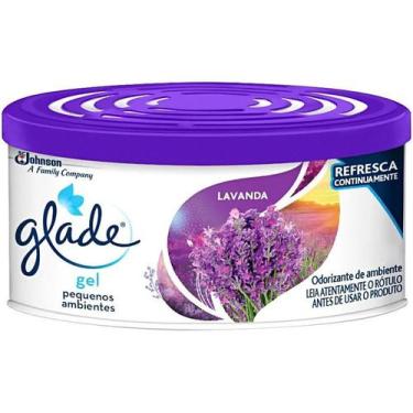 Imagem de Odorizador de Carro Gel Glade - Lavanda 70gr