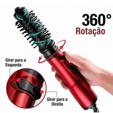 Imagem de Escova Rotativa Secadora Com 1200W Quente e Frio, 110V