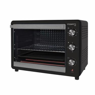 Imagem de Forno Elétrico 60L Função Grill e Dourador Com Timer 1800W Preto 220V 