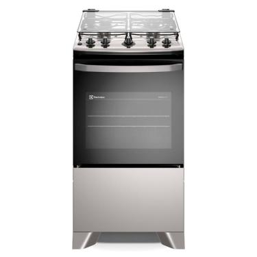 Imagem de Fogão 4 Bocas à Gás Electrolux FE4IG Acendimento Automático Mesa de Inox PerfectCook Pr...