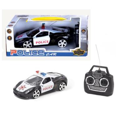Imagem de Carrinho de Controle Remoto Viatura Policial Police Car - Pica Pau, Pr
