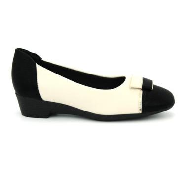 Imagem de Sapatilha Piccadilly Original Sapato Anabela Feminino 379, 35, Off, Wh