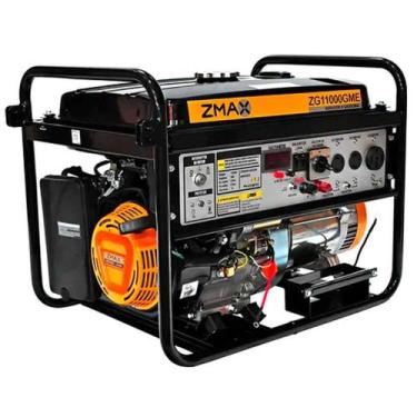 Imagem de Gerador a Gasolina 9,3 kVA Monofásico Partida Elétrica 127/220 V ZMax 