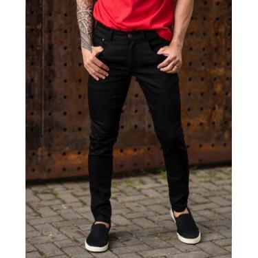 Imagem de Calça 44 Sport fino preta - Crocker jeans 