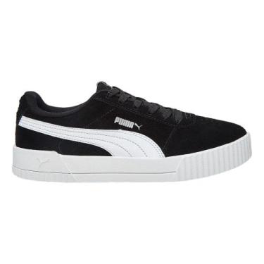 Imagem de Tenis Puma Casual Carina L Bdp Feminino, Preto camurça, 35