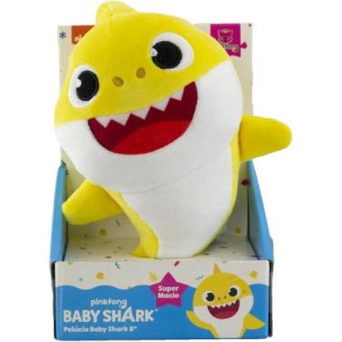 Imagem de Baby Shark Pelúcia 20 cm 2362 - Sunny, Amarelo