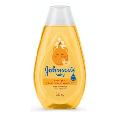 Imagem de Shampoo Johnson's Baby com Glicerina e Vitamina B5 200ml - Hipoalergên