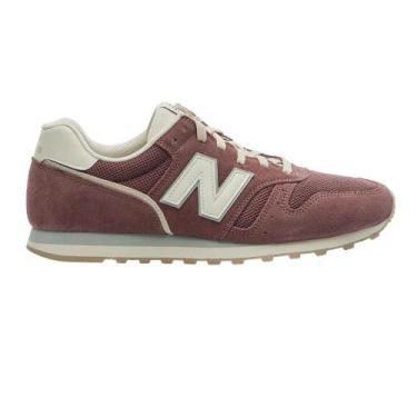 Imagem de Tenis new balance 373v2 masculino, 44, Vermelho