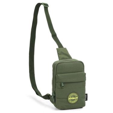 Imagem de Bolsa Transversal Masculina Shock, Verde