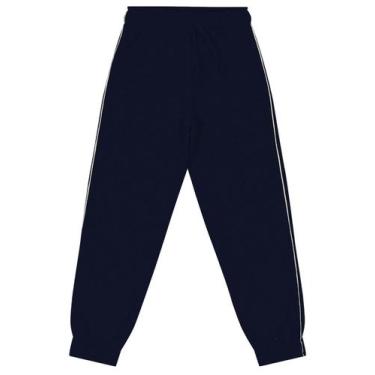 Imagem de Calça Infantil Moletinho Rovitex Kids Azul