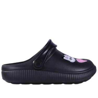 Imagem de Babuche Infantil Menina Molekinha 2591.102 Preto, 29/30