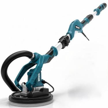 Imagem de Lixadeira Wesco Parede Teto Telescópica C/ Aspirador 1050W Profissiona