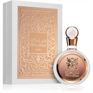 Imagem de Perfume Lattafa Fakhar Rose Feminino Eau de Parfum Floral Oriental 100ML para Todas as...
