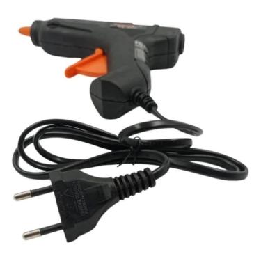 Imagem de Pistola de Cola Quente Bivolt 40W com Suporte Retrátil e Formato Ergonômico para Colagens Rápidas Foxlux