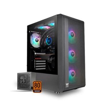 Imagem de Gabinete Gamer Thermaltake S200TG 4 Fans ARGB C/Fonte 650W MidTower Pr