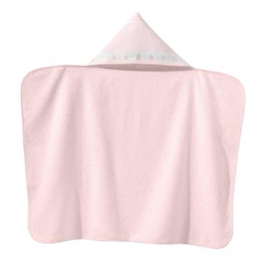 Imagem de Toalha de Banho c/ Capuz Velour Dohler Baby Star p/ Pintar 70x90cm Cor