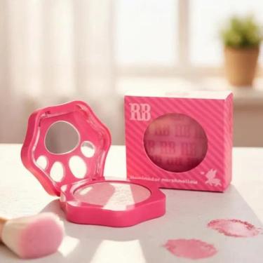Imagem de Iluminador Rebecca Bonbon Patinha Marshmallow Creme-Pó Vegano Glow Nat