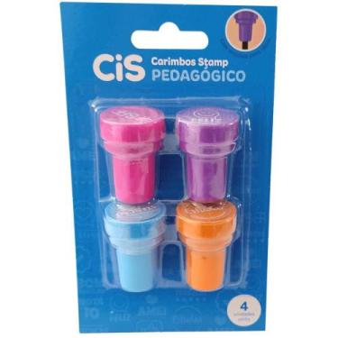 Imagem de Carimbos Pedagógicos com 4 Unidades Modelo 2 - Cis
