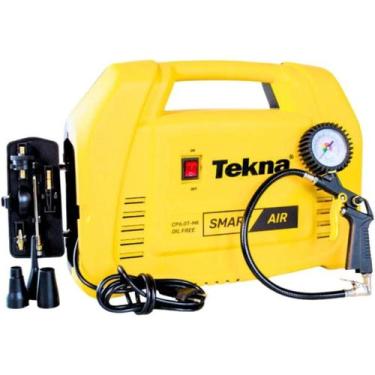 Imagem de Compressor de Ar Portátil Tekna 1/5HP Isento de Óleo, 110V