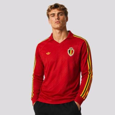 Imagem de Camisa Adidas Bélgica I 1986, M
