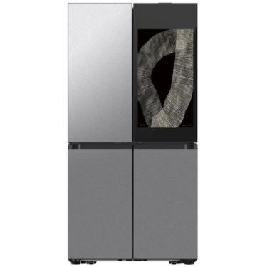 Imagem de Geladeira Samsung Bespoke French Door Family Hub 809 Litros Inox Look 