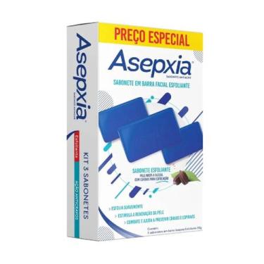 Imagem de Kit Pacote 3 Sabonete Antiacne Asepxia - Selecione O Seu