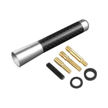 Imagem de Antena De Rádio De Fibra De Carbono Stubby De 8CM Para Smart Fortwo Fo