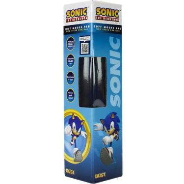 Imagem de Mouse pad gamer sonic tipo speed bbr, Preto, UN