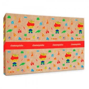 Imagem de Cartolina Branca 180g pacote com 100 folhas - Chamequinho