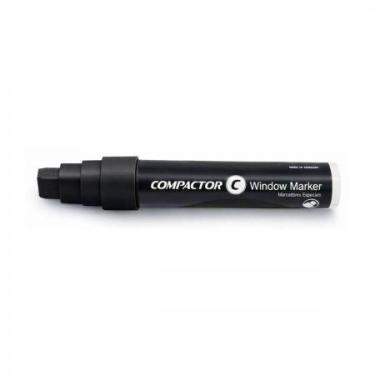Imagem de Marcador para janelas, vidros e vitrines Preto - Compactor