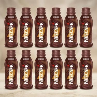Imagem de Kit 12 Bebidas Lácteas NESCAFÉ Chococino 270ml Café com Chocolate Pron