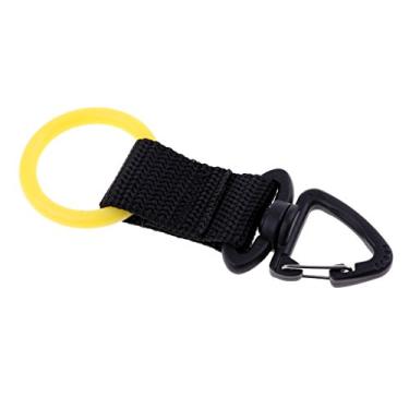 Imagem de kesoto Suporte de bocal de silicone para regulador polvo com clipe de pressão para mergulhadores de mergulho - 2 cores - amarelo