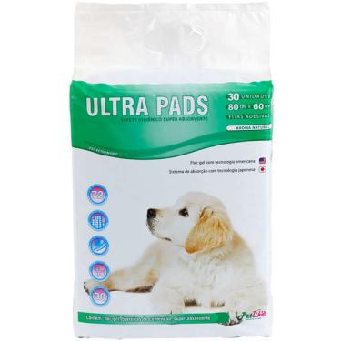 Imagem de Tapete Higiênico PetLike Ultra Pads 80 cm - 30 Unidades