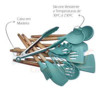 Imagem de Conchas Escumadeira Espatula de silicones