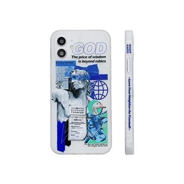 Imagem de Capa de telefone de casal amor eterno para iphone 13 pro max bonito capa de silicone quadrada para iphone 11 12 xr xs 7 8 plus,02, para iphone12 pro max