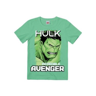 Imagem de Camiseta Hulk Vingadores Malwee Kids Ref. 83164