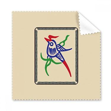 Imagem de Mahjong Bamboo Bar 1 azulejo padrão óculos pano de limpeza pano limpador de tela de telefone 5 peças presente