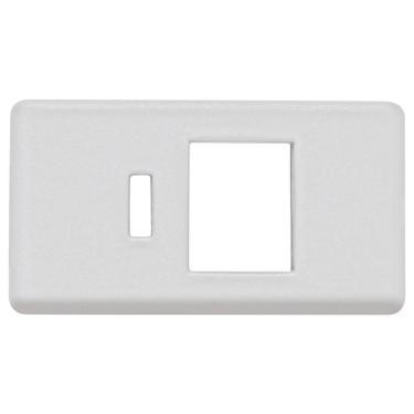 Imagem de Módulo Tampo para Tomada RJ Tramontina IzyFlat Branco Tramontina