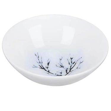 Imagem de Tigela de mudança de cor de temperatura, copo japonês de saquê Sakura quente e quente sopa de porcelana molho de soja pratos para servir condimento prato mudança mágica chá vinho cereja flores de ameixa presente de cerâmica 70 ml