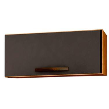 Imagem de Armário Aéreo de Geladeira Valência Sallêto Grafite Carvalho