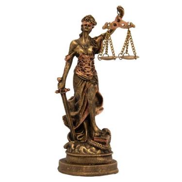 Imagem de Estátua Decorativa Deusa Dama Da Justiça Themis Direito - R.A. Artesan