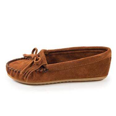 Imagem de Minnetonka Mocassim feminino Kilty, marrom, 37 largo, Marrom, 36