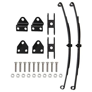Imagem de Kit de barra de aço com suspensão de mola de folha dura ShareGoo para RC4WD D90 1/10 RC Rock Crawler