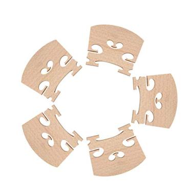 Imagem de Pacote com 5 peças de violino tamanho completo Maple 4/4 de qualidade fina