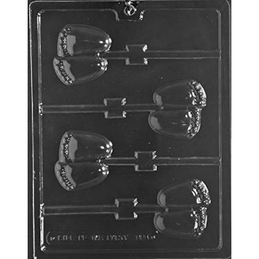 Imagem de Grandmama's Goodies Molde de sabonete B065 Baby Feet Lollipop chá de bebê chocolate doce com instruções exclusivas de moldagem