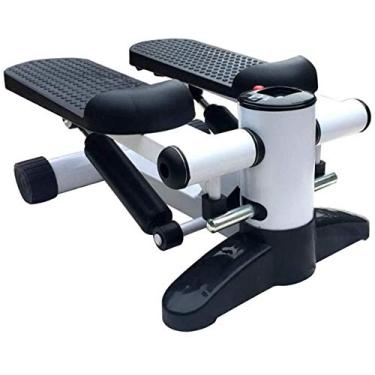 Imagem de Pedal de bicicleta de exercício stepper exercitador com visor digital e resistência ajustável dobrável mini bicicleta de exercício portátil pedal doméstico exercitador ginásio fitness perna braço cardio (cor: preto tamanho-preto_um